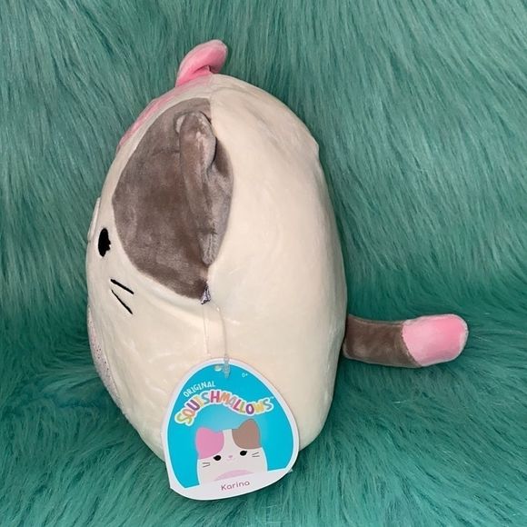 Kellytoy Squishmallow 8” Karina The Cat Kitty Cat Plush 2021 New Soft Toy New - Picture 2 of 6